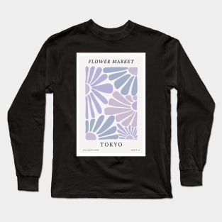 Tokyo Flower Market Botanical Long Sleeve T-Shirt